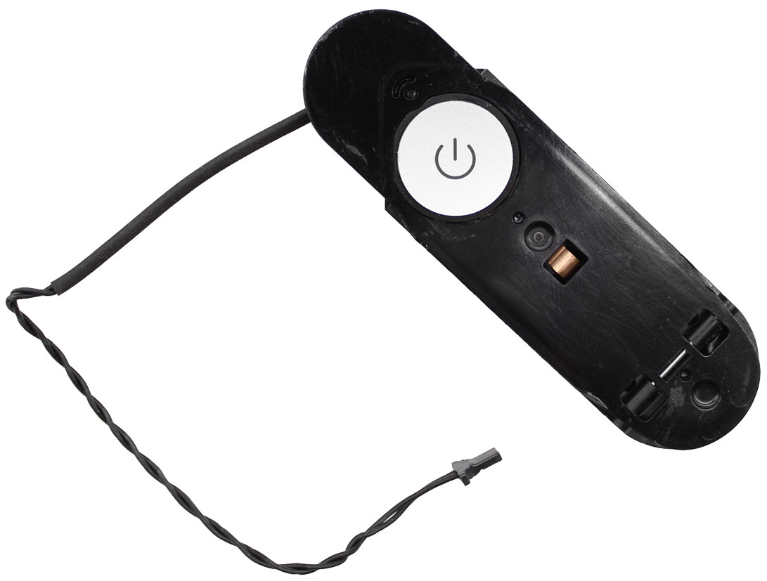 Bouton d'alimentation avec câble