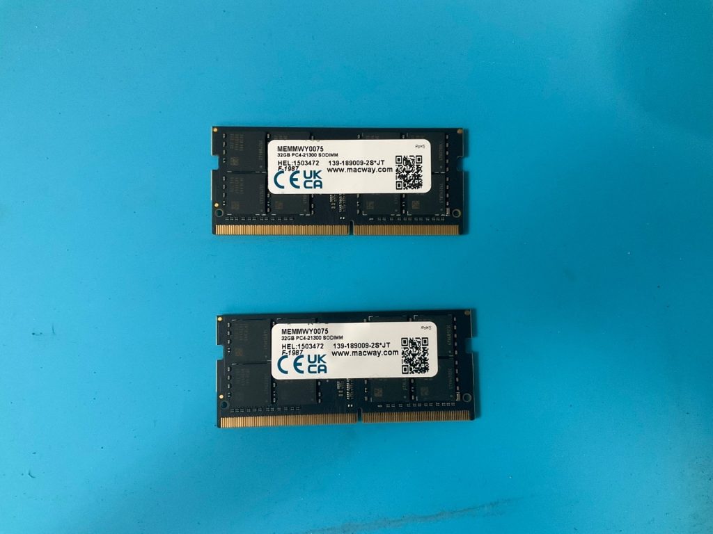 Mémoire RAM 64 Go (2 x 32 Go) DDR4 SODIMM 2666 Mhz PC4-21300